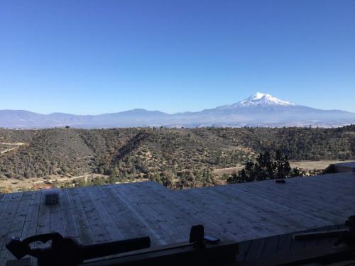 View of Mt Shasta mid-day 2